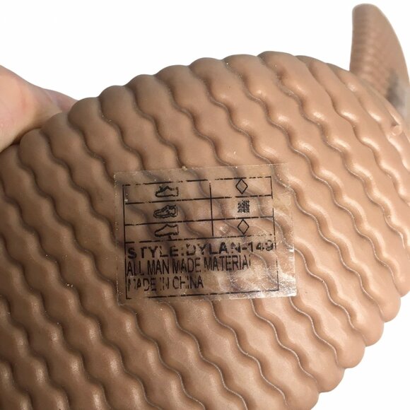 Yoki Dylan Duck Boots Womens 8 Insulated Cream/Beige Rubber Lace-Up Outdoors - Picture 13 of 13